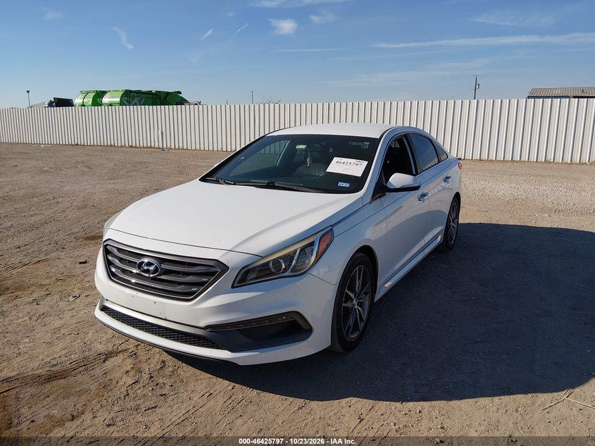 Vin: 5npe34ab5fh075535, lot: 46926155, hyundai sonata sport 2.0t 20152