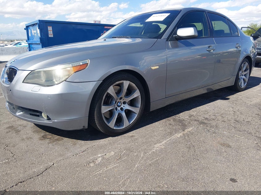 2005 BMW 545I, Обычный износ, IAAI, VIN WBANB33575B089731 — фото 2