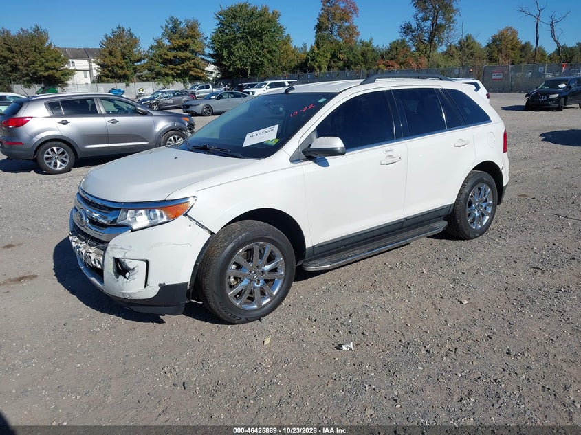 Vin: 2fmdk4kc0eba84526, lot: 46926247, ford edge limited 20142