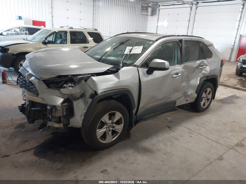 2019 Toyota Rav4 Xle, Левый перёд, IAAI, VIN JTMP1RFV2KD513121 — фото 2