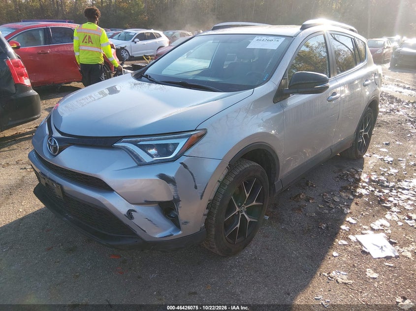 Vin: 2t3jfrev8gw449024, lot: 46926432, toyota rav4 se 20162