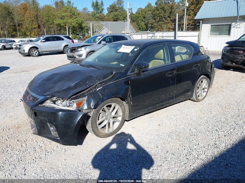 Vin: jthkd5bh1f2242949, lot: 46926478, lexus ct 200h 20152