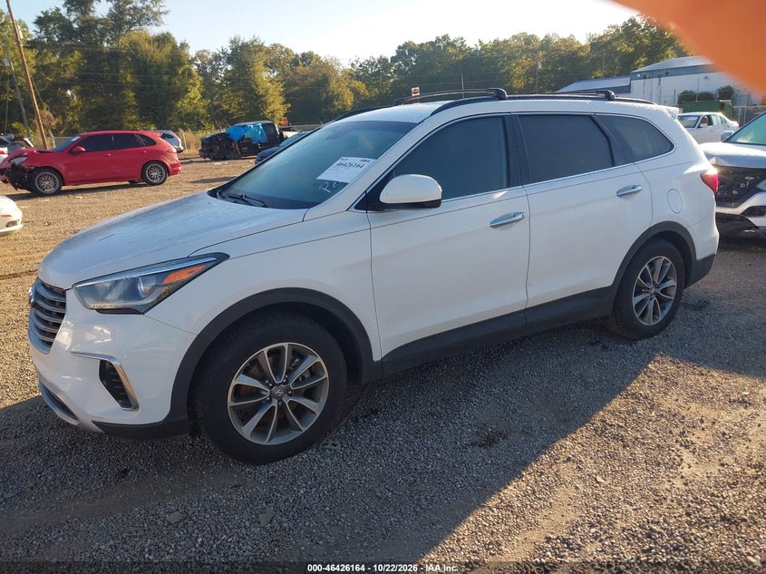 2017 Hyundai Santa Fe Se, Обычный износ, IAAI, VIN KM8SM4HF1HU165620 — фото 2