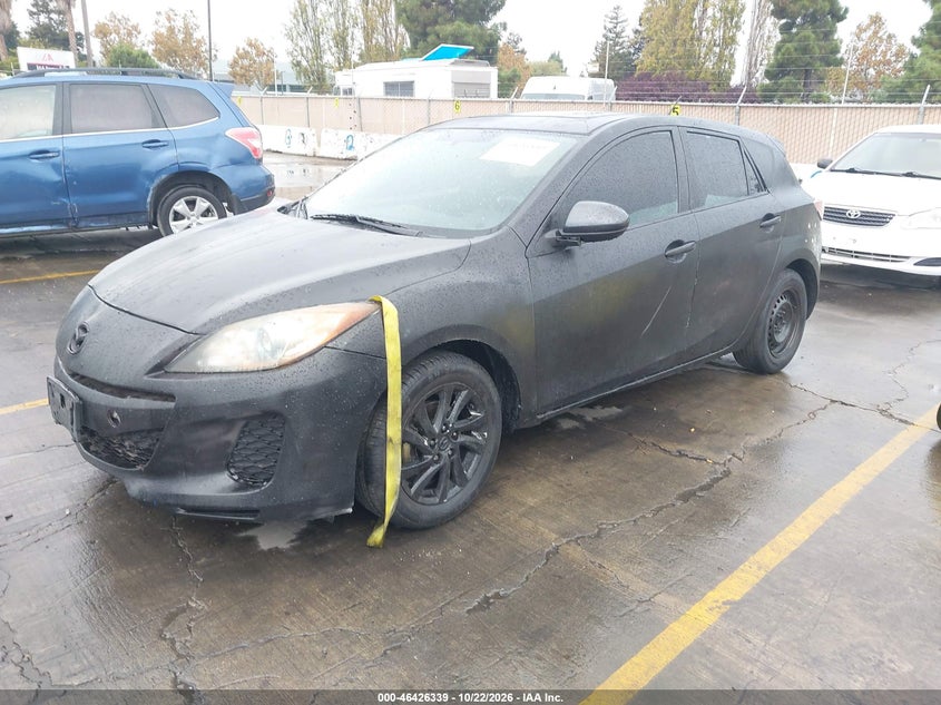 Vin: jm1bl1l8xc1607142, lot: 46926697, mazda mazda3 i touring 20122