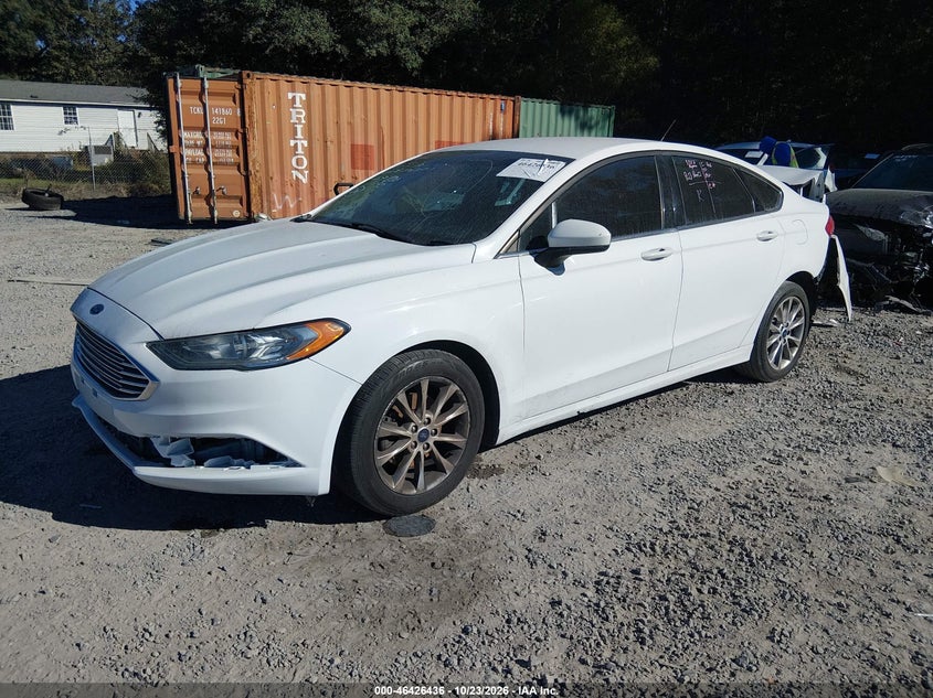 Vin: 3fa6p0h78hr236887, lot: 46926794, ford fusion se 20172