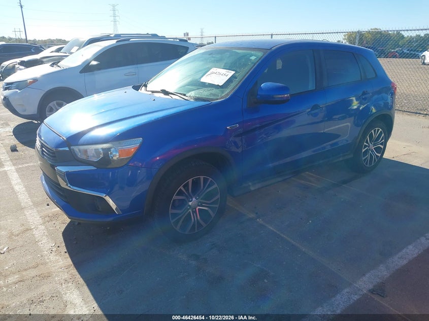 2016 Mitsubishi Outlander Sport 2.0 Es, Normal Wear & Tear, IAAI, VIN JA4AP3AU4GZ058079 — photo 2