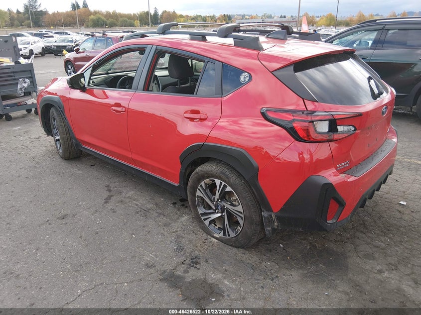 Vin: jf2guadc2rh257853, lot: 46926880, subaru crosstrek premium 20243