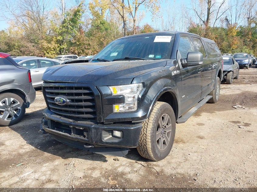 Vin: 1ftfw1egxgfc56867, lot: 46926984, ford f-150 xlt 20162