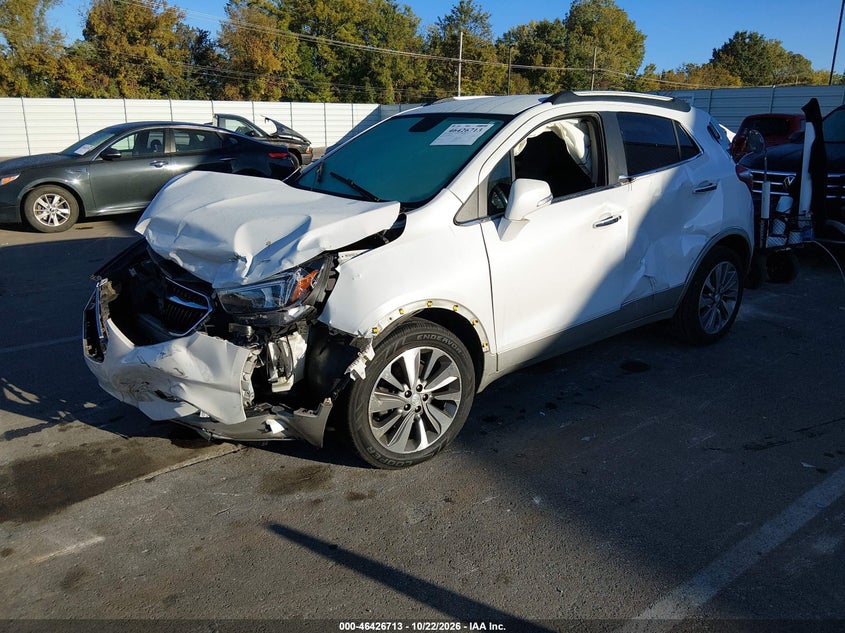 2019 Buick Encore Fwd Preferred, Левый бок, IAAI, VIN KL4CJASB8KB705113 — фото 2