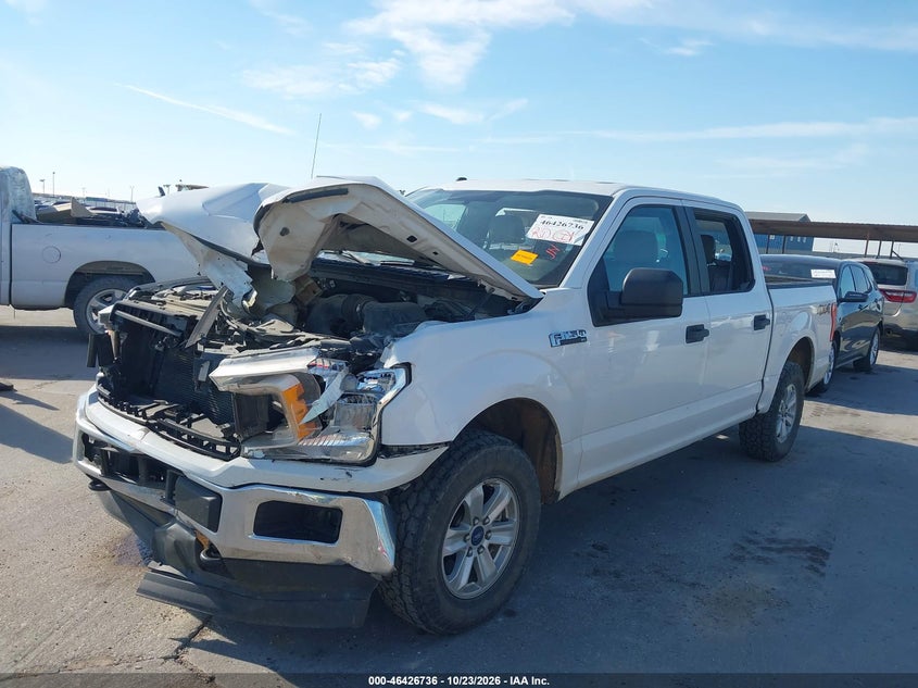 Vin: 1ftew1ep8jkf37186, lot: 46927094, ford f-150 xl 20182