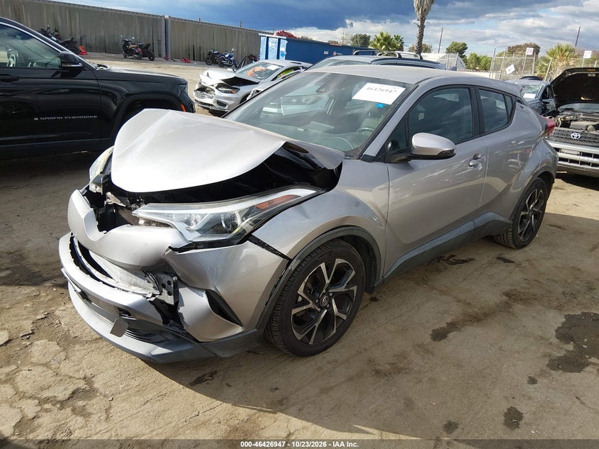 2018 Toyota C-Hr Xle, Front End, IAAI, VIN NMTKHMBX6JR032581 — photo 2