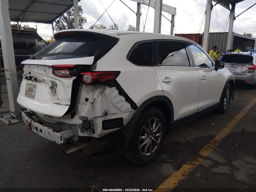 Vin: jm3tcacy0k0304953, lot: 46927313, mazda cx-9 touring 20194