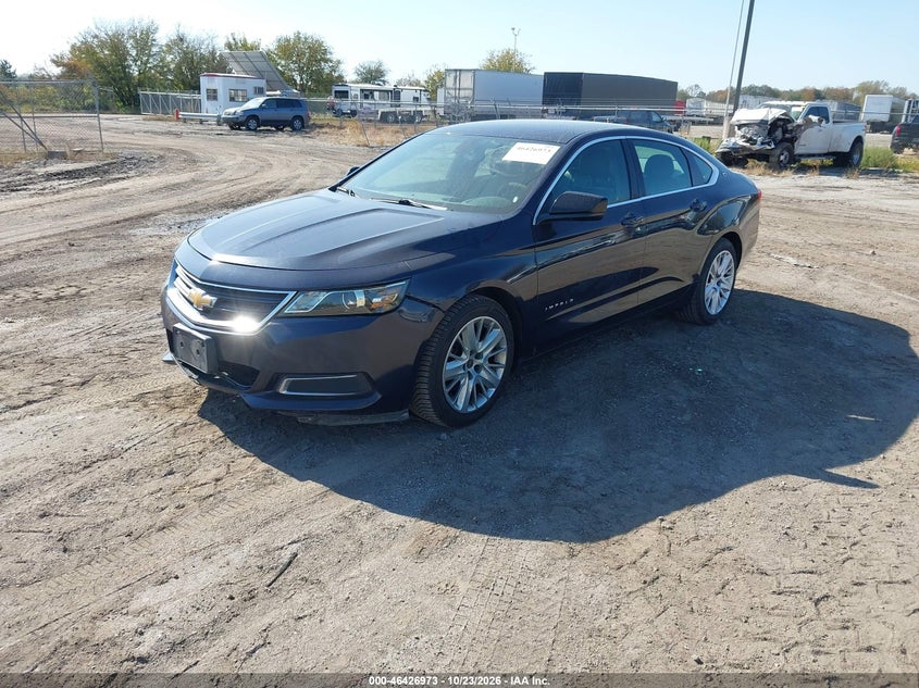 Vin: 2g11x5sl1f9169973, lot: 46927331, chevrolet impala 1fl 20152