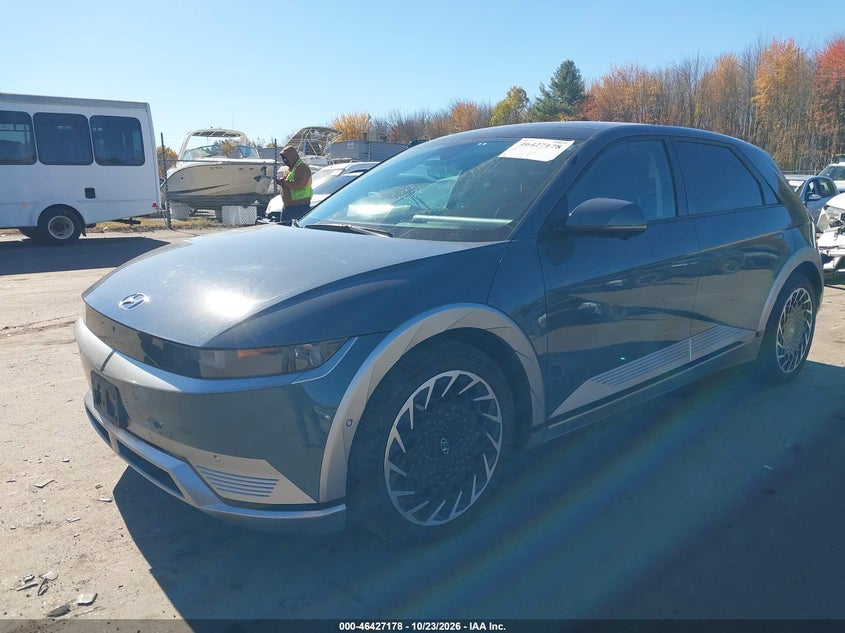 Vin: km8krdaf3nu069091, lot: 46927536, hyundai ioniq 5 limited 20222