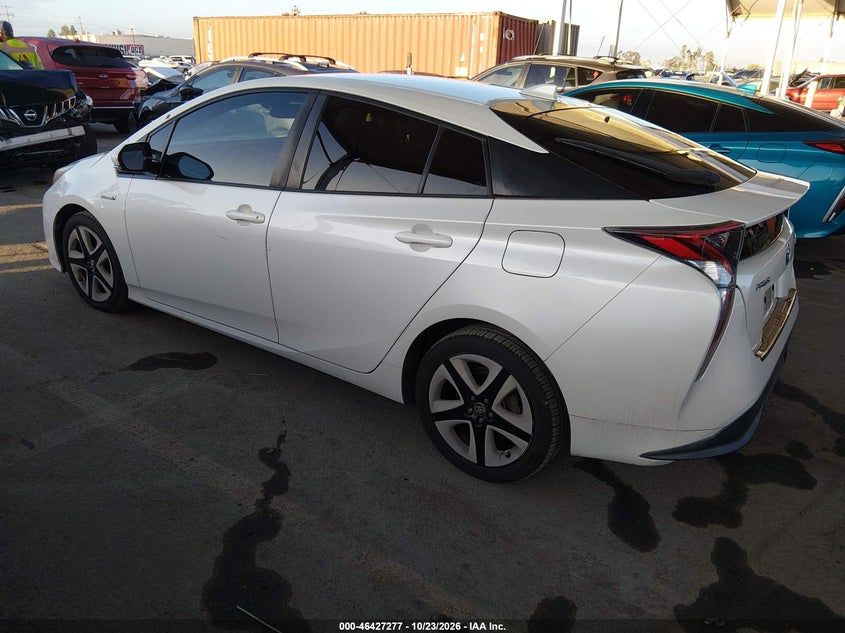 Vin: jtdkarfu7g3016175, lot: 46927635, toyota prius four touring 20163