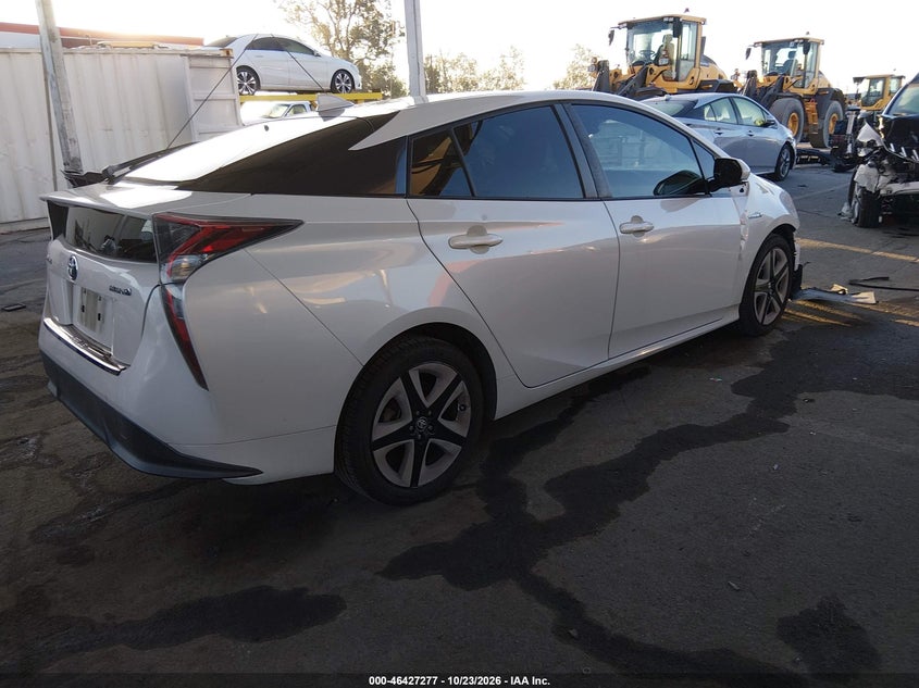 Vin: jtdkarfu7g3016175, lot: 46927635, toyota prius four touring 20164