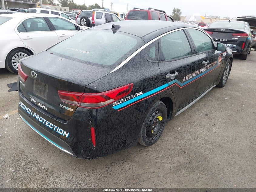 Vin: knagu4le0l5038995, lot: 46927749, kia optima hybrid ex 20204