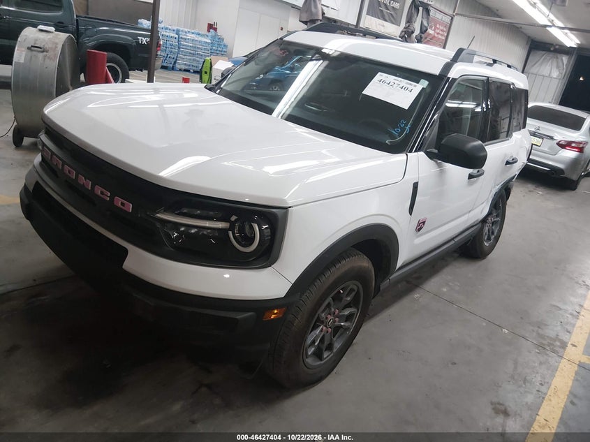 Vin: 3fmcr9b62rrf07063, lot: 46927762, ford bronco sport big bend 20242
