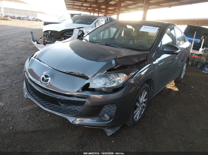 Vin: jm1bl1wp5d1731100, lot: 46927772, mazda mazda3 i grand touring 20132