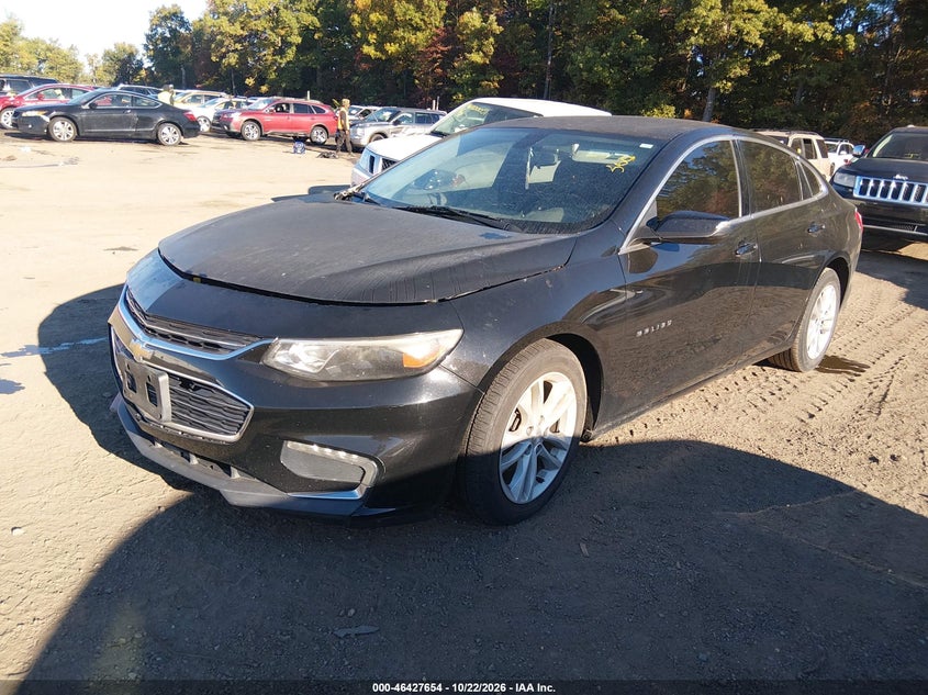 Vin: 1g1ze5st2gf179512, lot: 46928012, chevrolet malibu 1lt 20162