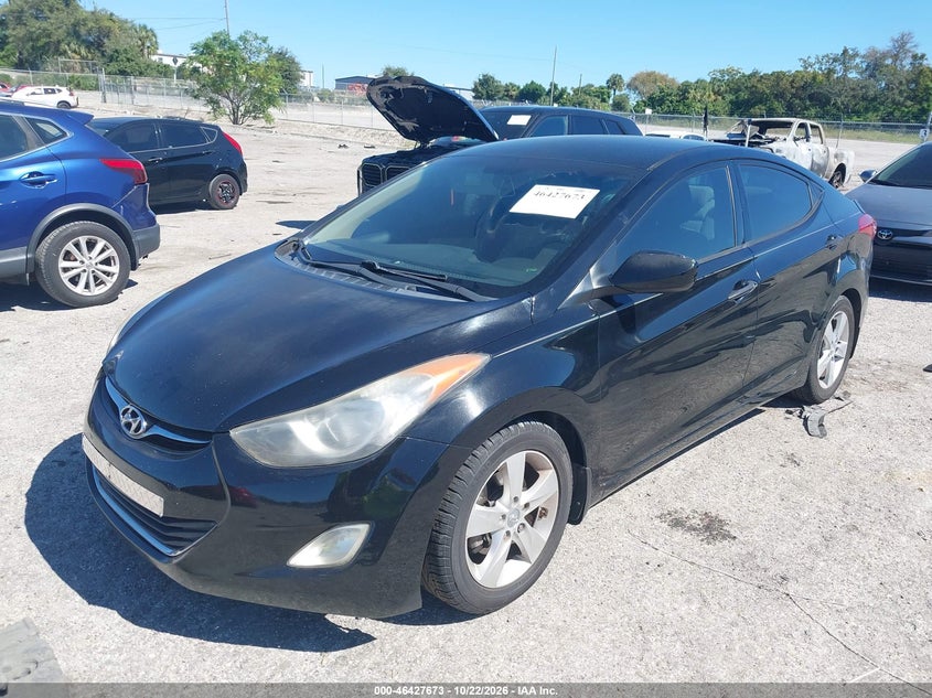 Vin: kmhdh4ae1du738640, lot: 46928031, hyundai elantra gls 20132