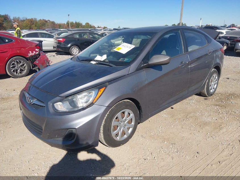 Vin: kmhct4ae8eu621620, lot: 46928036, hyundai accent gls 20142