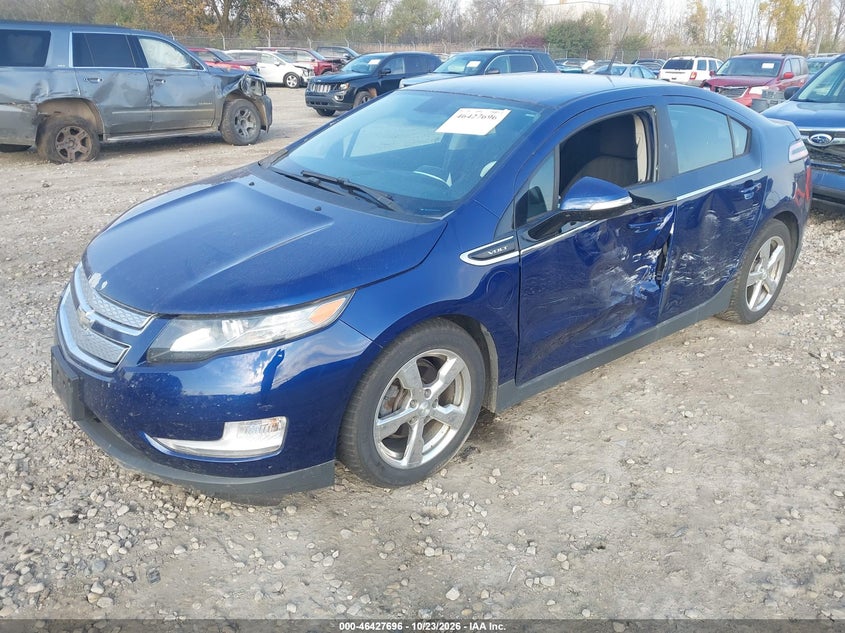 Vin: 1g1ra6e48du124544, lot: 46928054, chevrolet volt 20132