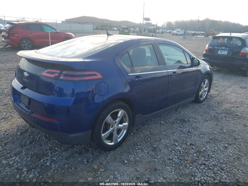 Vin: 1g1ra6e48du124544, lot: 46928054, chevrolet volt 20134