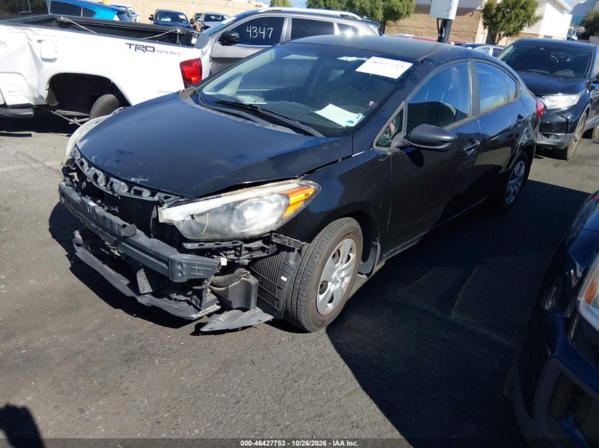 Vin: knafk4a62f5323943, lot: 46928111, kia forte lx 20152