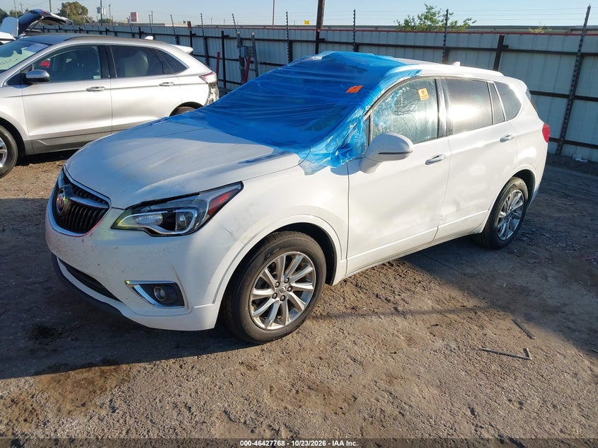 Vin: lrbfxcsa6kd011737, lot: 46928126, buick envision fwd essence 20192