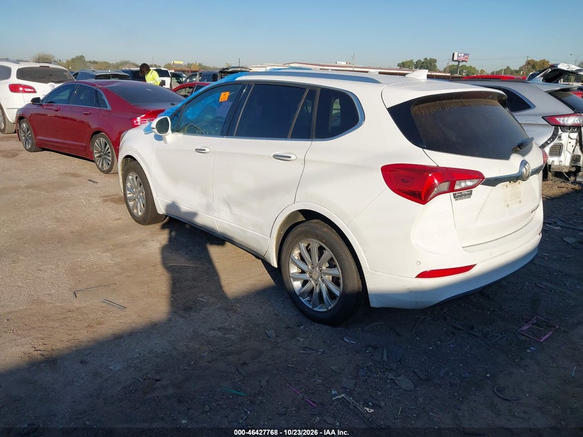 Vin: lrbfxcsa6kd011737, lot: 46928126, buick envision fwd essence 20193