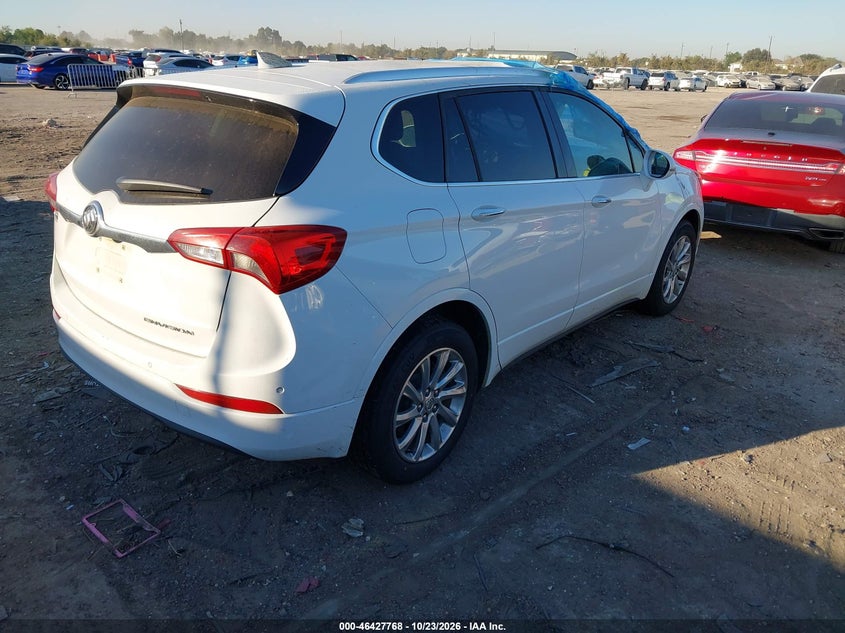 Vin: lrbfxcsa6kd011737, lot: 46928126, buick envision fwd essence 20194