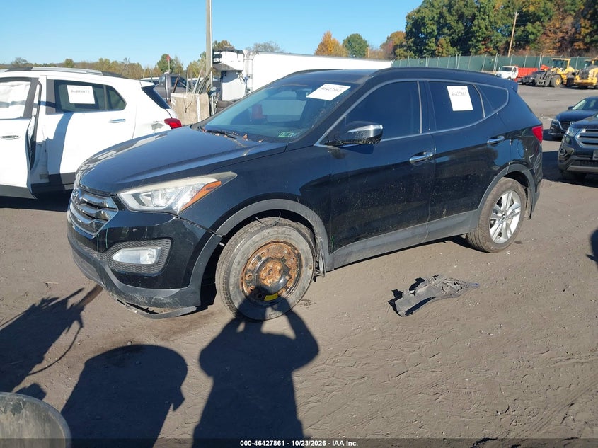 Vin: 5xyzwdla7fg242305, lot: 46928219, hyundai santa fe sport 2.0l turbo 20152