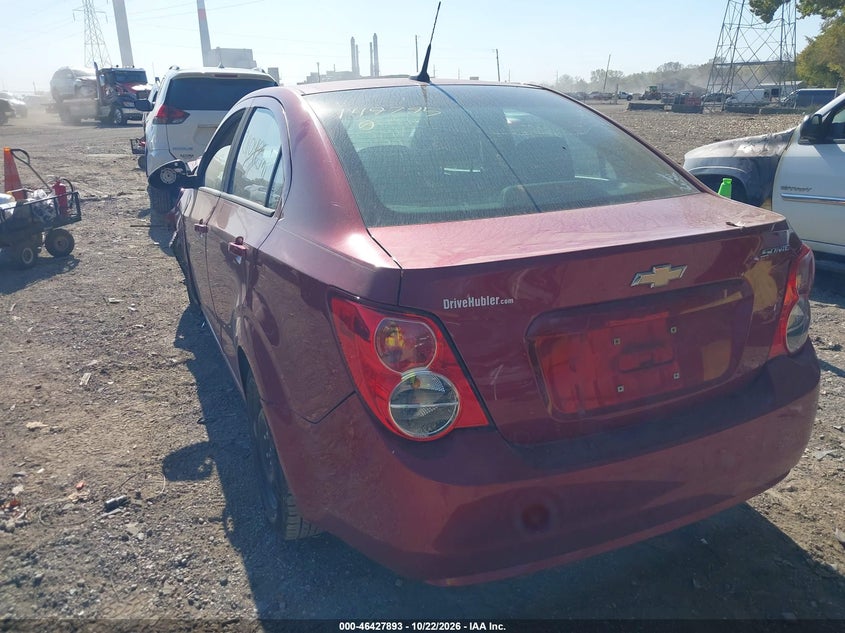 Vin: 1g1ja5sh4e4149795, lot: 46928251, chevrolet sonic ls auto 20143