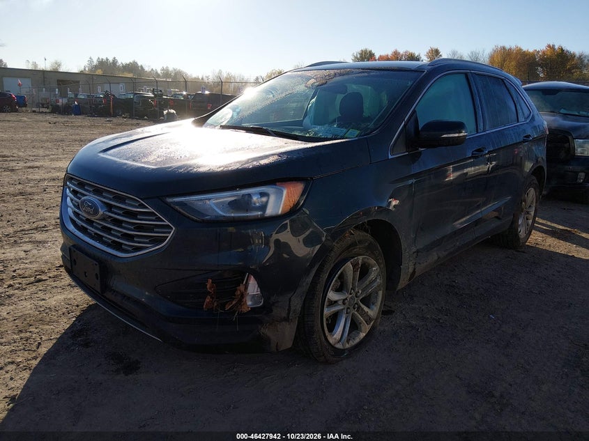 Vin: 2fmpk4j92kbb03141, lot: 46928300, ford edge sel 20192