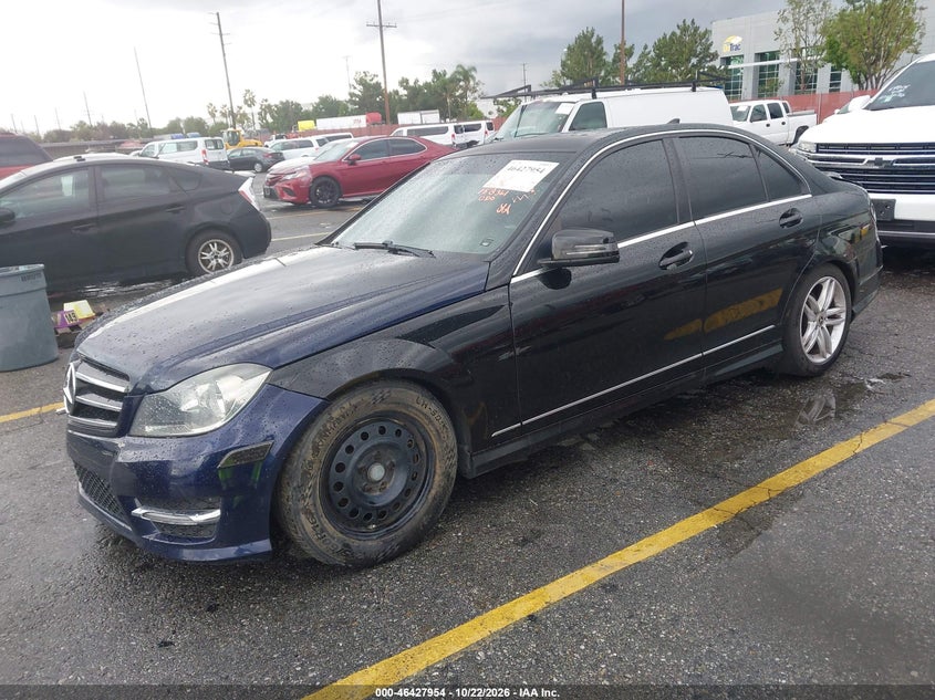 Vin: wddgf4hb7ea956335, lot: 46928312, mercedes-benz c 250 sport 20142