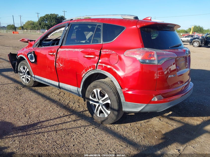 Vin: 2t3zfrev3gw273342, lot: 46928384, toyota rav4 le 20163