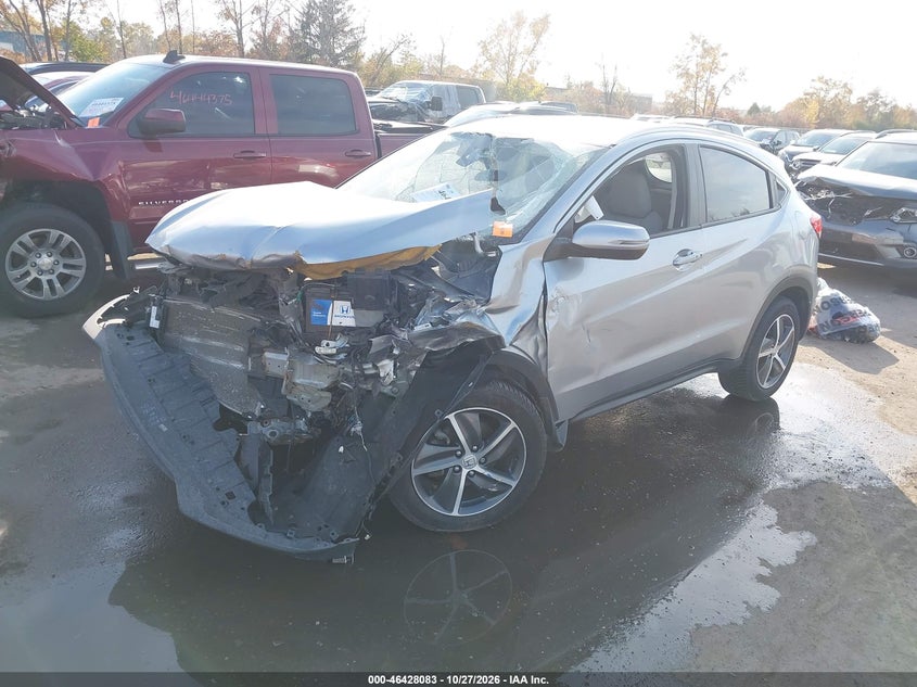 Vin: 3czru6h51nm775808, lot: 46928441, honda hr-v awd ex 20222