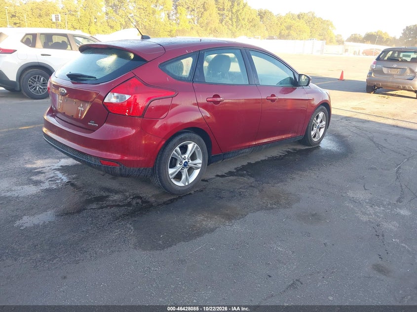 Vin: 1fadp3k22dl254557, lot: 46928443, ford focus se 20134
