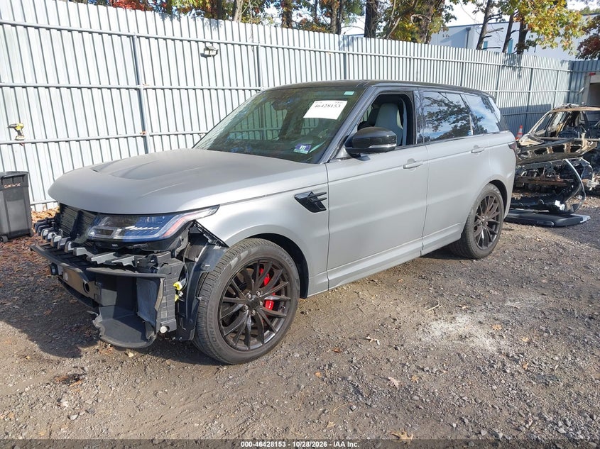 Vin: salwz2re8la896727, lot: 46928511, land rover range rover sport svr 20202
