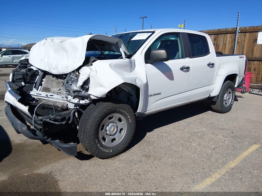 Vin: 1gcgtben1k1302805, lot: 46928533, chevrolet colorado wt 20192