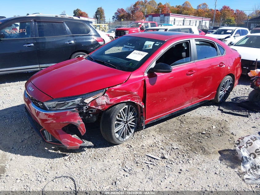 Vin: 3kpf44ac4pe677651, lot: 46928560, kia forte gt 20232
