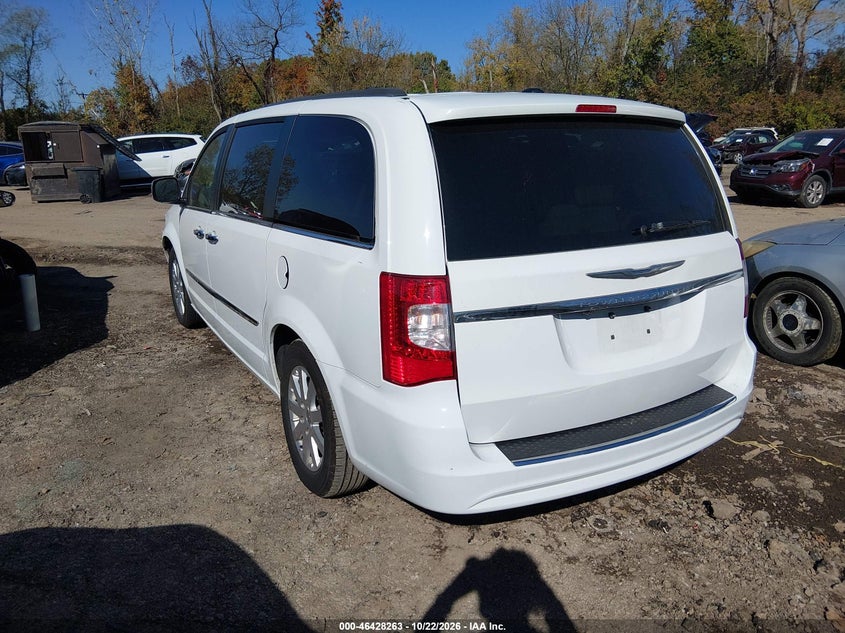 Vin: 2c4rc1bg3gr200224, lot: 46928621, chrysler town & country touring 20163