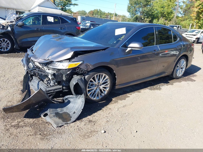Vin: 4t1b11hk8ju131345, lot: 46928628, toyota camry xle 20182