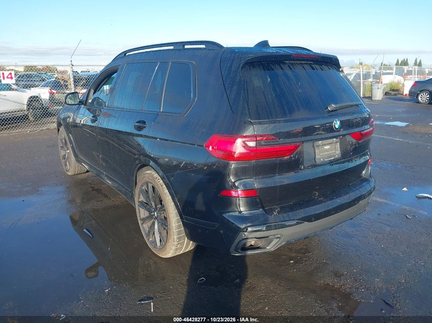 Vin: 5uxcx4c54kls37078, lot: 46928636, bmw x7 xdrive50i 20193