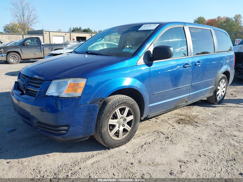Vin: 2d4rn4de8ar462838, lot: 46928652, dodge grand caravan se 20102