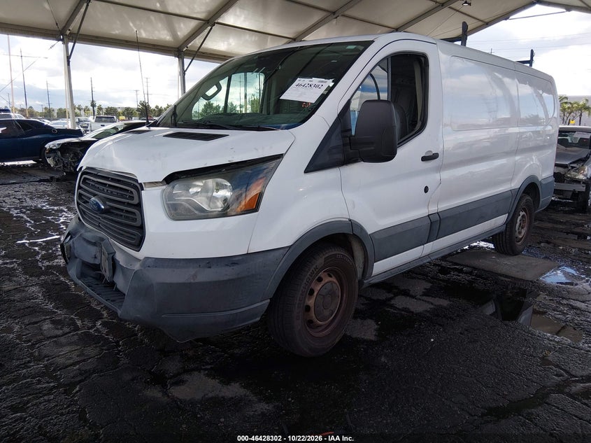 Vin: 1ftye1zm8gkb40635, lot: 46928662, ford transit-150 20162