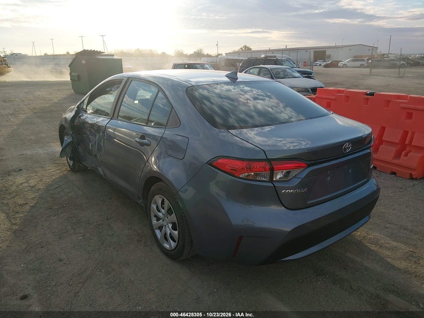 Vin: 5yfeprae3lp054354, lot: 46928663, toyota corolla le 20203