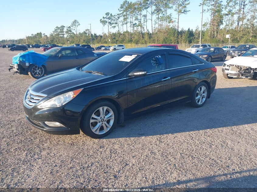 Vin: 5npec4ac1bh257073, lot: 46928672, hyundai sonata limited 20112