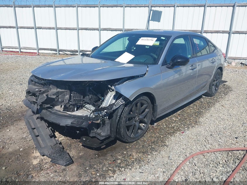Vin: 2hgfe2f52ph517057, lot: 46928754, honda civic sport 20232